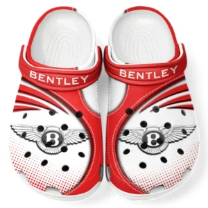 Bentley Crocs Sandals For Men Women, Gift For Bentley Fan CAR181031525730 - Red