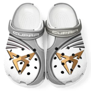 Cupra Crocs Sandals For Men Women, Gift For Cupra Fan CAR181031525731 - Gray