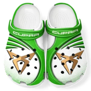 Cupra Crocs Sandals For Men Women, Gift For Cupra Fan CAR181031525731 - Green
