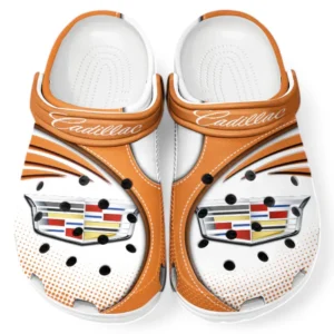 Cadillac Crocs Sandals For Men Women, Gift For Cadillac Fan CAR181031525733 - Orange