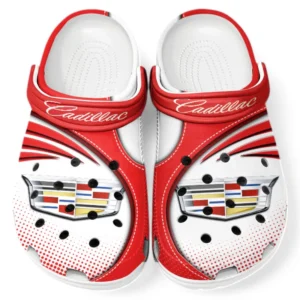Cadillac Crocs Sandals For Men Women, Gift For Cadillac Fan CAR181031525733 - Red