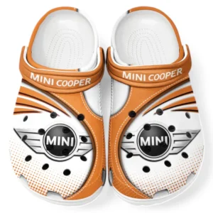 Mini cooper Crocs Sandals For Men Women, Gift For Mini cooper Fan CAR181031525738 - Orange