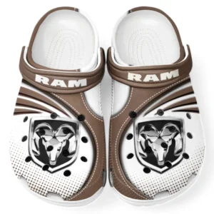 Ram truck Crocs Sandals For Men Women, Gift For Ram truck Fan CAR181031525739 - Brown