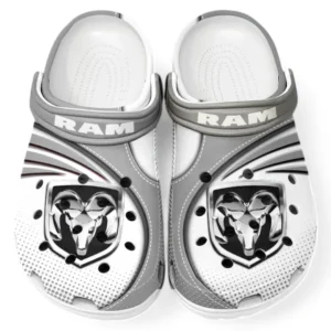 Ram truck Crocs Sandals For Men Women, Gift For Ram truck Fan CAR181031525739 - Gray