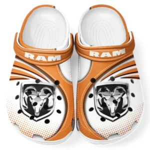 Ram truck Crocs Sandals For Men Women, Gift For Ram truck Fan CAR181031525739 - Orange