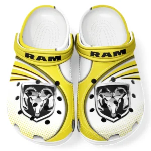 Ram truck Crocs Sandals For Men Women, Gift For Ram truck Fan CAR181031525739 - Yellow