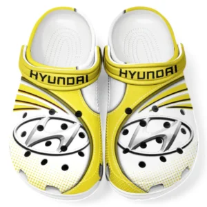 Hyundai Crocs Sandals For Men Women, Gift For Hyundai Fan CAR181031525742 - Yellow