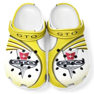 Pontiac GTO Crocs Sandals For Men Women, Gift For Pontiac GTO Fan CAR181031525743 - Yellow