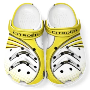 Citroen Crocs Sandals For Men Women, Gift For Citroen Fan CAR181031525744 - Yellow