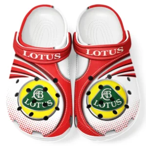 Lotus Car Crocs Sandals For Men Women, Gift For Lotus Car Fan CAR181031525745 - Red