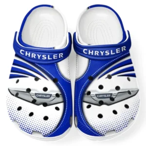 Chrysler Crocs Sandals For Men Women, Gift For Chrysler Fan CAR181031525746 - Blue
