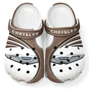 Chrysler Crocs Sandals For Men Women, Gift For Chrysler Fan CAR181031525746 - Brown