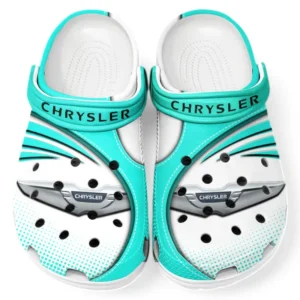 Chrysler Crocs Sandals For Men Women, Gift For Chrysler Fan CAR181031525746 - Cyan