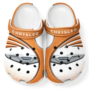 Chrysler Crocs Sandals For Men Women, Gift For Chrysler Fan CAR181031525746 - Orange