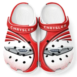 Chrysler Crocs Sandals For Men Women, Gift For Chrysler Fan CAR181031525746 - Red