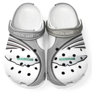 Aston Martin Crocs Sandals For Men Women, Gift For Aston Martin Fan CAR181031525747 - Gray