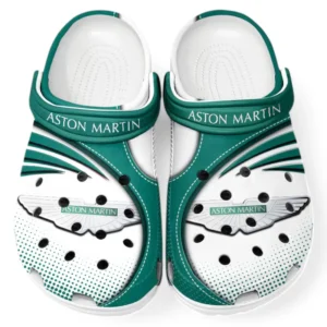 Aston Martin Crocs Sandals For Men Women, Gift For Aston Martin Fan CAR181031525747 - Green