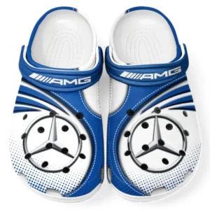 AMG Crocs Sandals For Men Women, Gift For AMG Fan CAR181031525748 - Blue