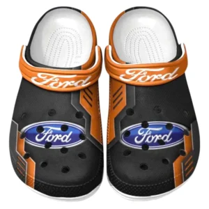 Ford Crocs Shoes, Clogs Men Women, Gift For Ford Fan CAR185031525224 - Orange