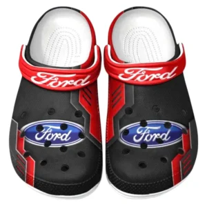Ford Crocs Shoes, Clogs Men Women, Gift For Ford Fan CAR185031525224 - Red