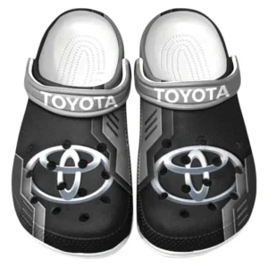 Toyota Crocs Shoes, Clogs Men Women, Gift For Toyota Fan CAR185031525226 - Gray