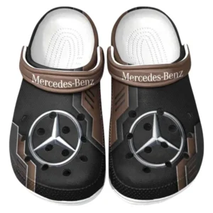 Mercedes Benz Crocs Shoes, Clogs Men Women, Gift For Mercedes Benz Fan CAR185031525227 - Brown
