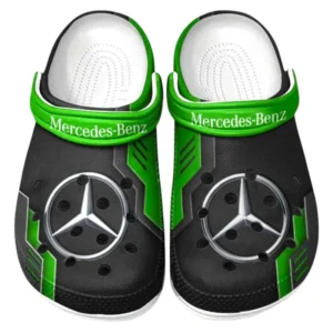 Mercedes Benz Crocs Shoes, Clogs Men Women, Gift For Mercedes Benz Fan CAR185031525227 - Green