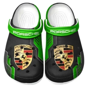 Porsche Crocs Shoes, Clogs Men Women, Gift For Porsche Fan CAR185031525230 - Green