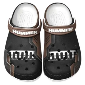 Hummer Crocs Shoes, Clogs Men Women, Gift For Hummer Fan CAR185031525232 - Brown