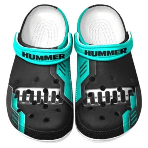 Hummer Crocs Shoes, Clogs Men Women, Gift For Hummer Fan CAR185031525232 - Cyan