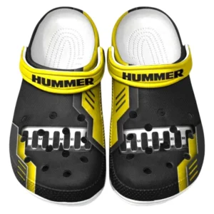 Hummer Crocs Shoes, Clogs Men Women, Gift For Hummer Fan CAR185031525232 - Yellow