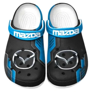 Mazda Crocs Shoes, Clogs Men Women, Gift For Mazda Fan CAR185031525237 - Blue