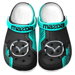 Mazda Crocs Shoes, Clogs Men Women, Gift For Mazda Fan CAR185031525237 - Cyan