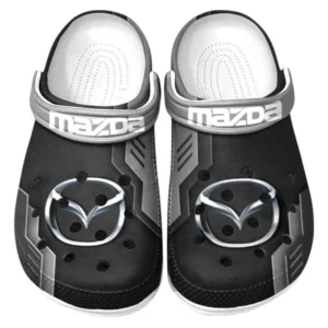 Mazda Crocs Shoes, Clogs Men Women, Gift For Mazda Fan CAR185031525237 - Gray