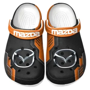 Mazda Crocs Shoes, Clogs Men Women, Gift For Mazda Fan CAR185031525237 - Orange