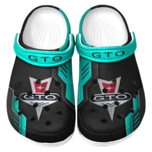 Pontiac GTO Crocs Shoes, Clogs Men Women, Gift For Pontiac GTO Fan CAR185031525238 - Cyan