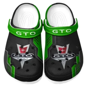 Pontiac GTO Crocs Shoes, Clogs Men Women, Gift For Pontiac GTO Fan CAR185031525238 - Green