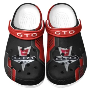 Pontiac GTO Crocs Shoes, Clogs Men Women, Gift For Pontiac GTO Fan CAR185031525238 - Red