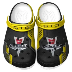 Pontiac GTO Crocs Shoes, Clogs Men Women, Gift For Pontiac GTO Fan CAR185031525238 - Yellow