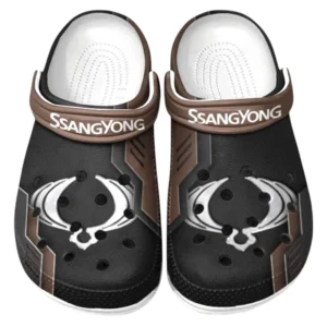 SsangYong Motor Crocs Shoes, Clogs Men Women, Gift For SsangYong Motor Fan CAR185031525240 - Brown