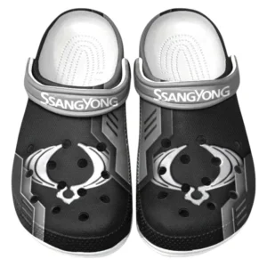 SsangYong Motor Crocs Shoes, Clogs Men Women, Gift For SsangYong Motor Fan CAR185031525240 - Gray