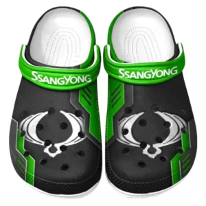 SsangYong Motor Crocs Shoes, Clogs Men Women, Gift For SsangYong Motor Fan CAR185031525240 - Green