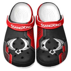 SsangYong Motor Crocs Shoes, Clogs Men Women, Gift For SsangYong Motor Fan CAR185031525240 - Red