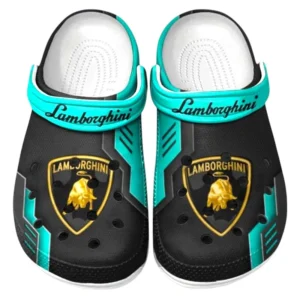 Lamborghini Crocs Shoes, Clogs Men Women, Gift For Lamborghini Fan CAR185031525241 - Cyan