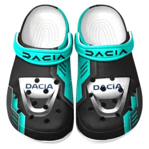 Dacia Crocs Shoes, Clogs Men Women, Gift For Dacia Fan CAR185031525242 - Cyan
