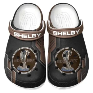 Shelby Crocs Shoes, Clogs Men Women, Gift For Shelby Fan CAR185031525244 - Brown