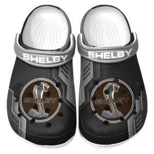 Shelby Crocs Shoes, Clogs Men Women, Gift For Shelby Fan CAR185031525244 - Gray