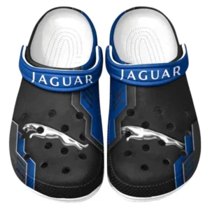 Jaguar Crocs Shoes, Clogs Men Women, Gift For Jaguar Fan CAR185031525245 - Blue