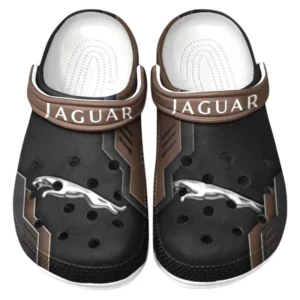 Jaguar Crocs Shoes, Clogs Men Women, Gift For Jaguar Fan CAR185031525245 - Brown