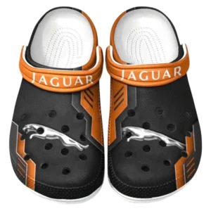 Jaguar Crocs Shoes, Clogs Men Women, Gift For Jaguar Fan CAR185031525245 - Orange